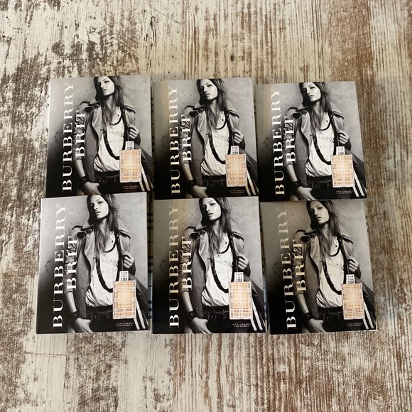 Burberry Other - Burberry Brit Eau de Toilette Spray Sample x6